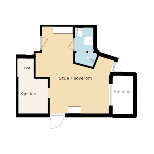 Smart planløsning Galleribilde