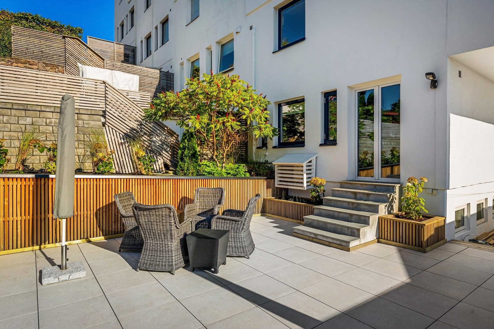 Direkte adkomst ut fra hovedsoverom Galleribilde