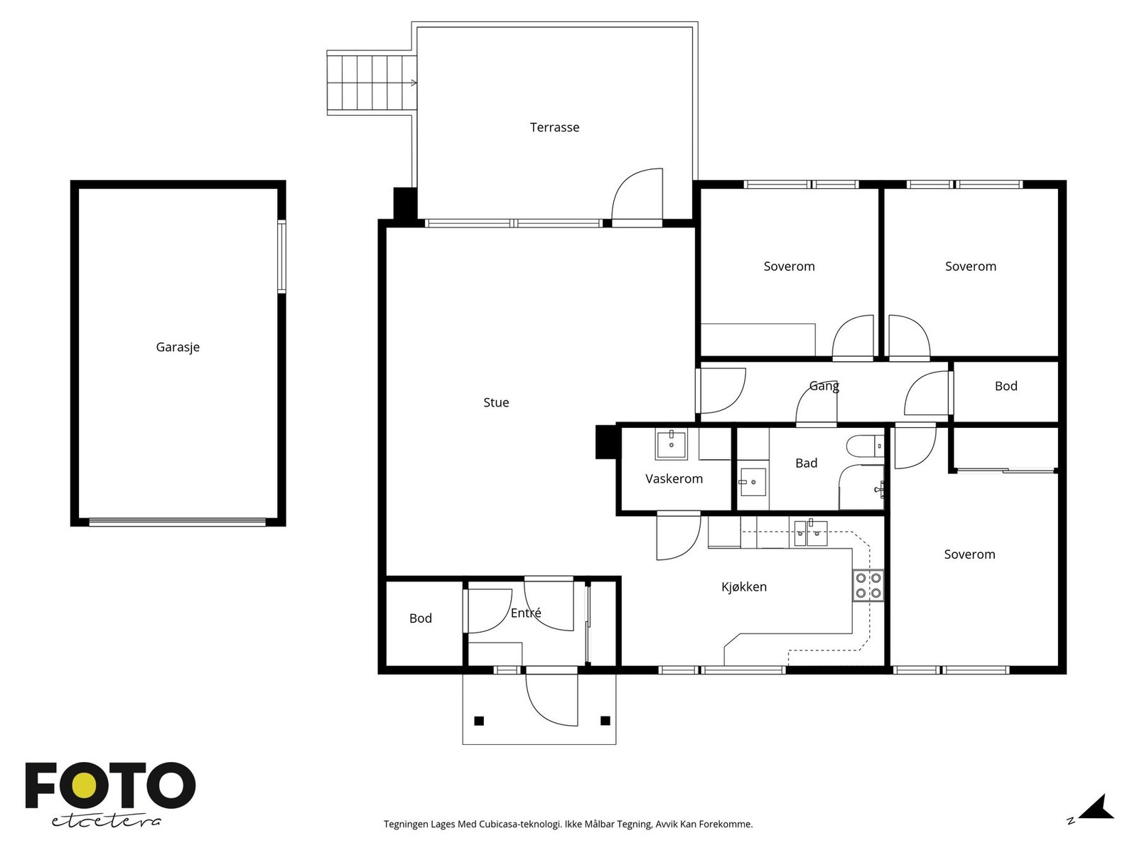 Alt på ett plan, passer alle aldersgrupper Galleribilde