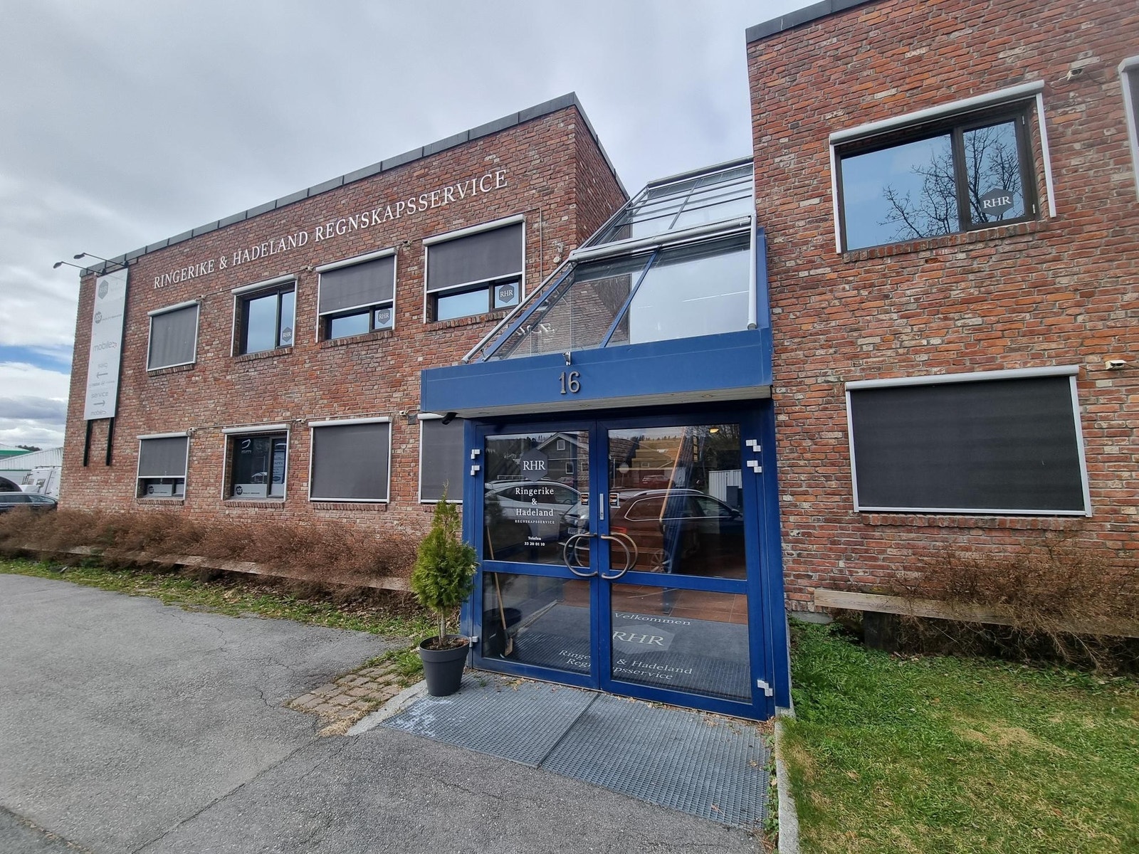 Gode profileringsmuligheter på fasaden Galleribilde