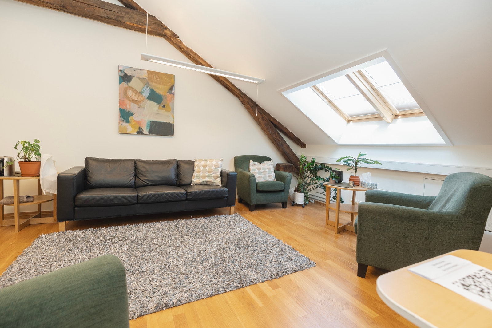 Sosial sone som deles med flere. Galleribilde