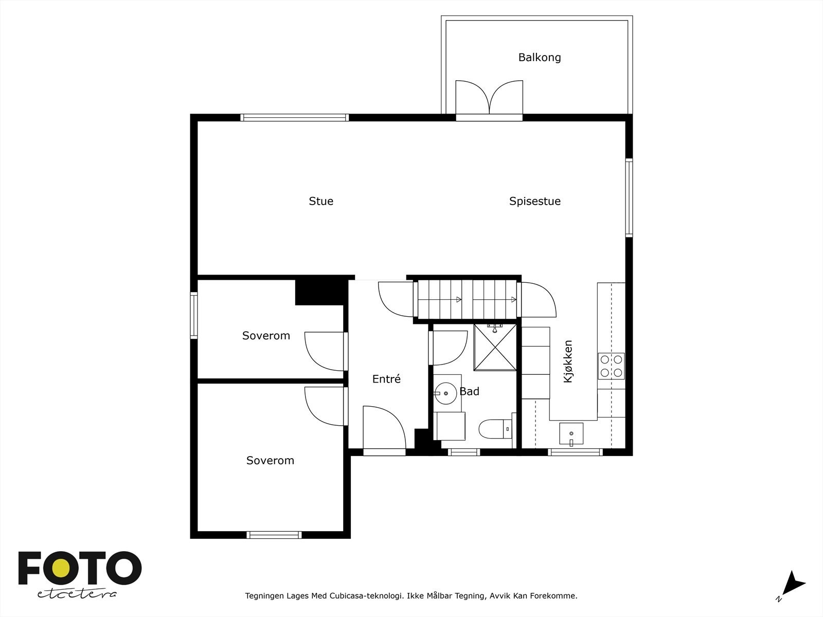 Veiledende planskisse 1. etasje. Ikke målbar Galleribilde