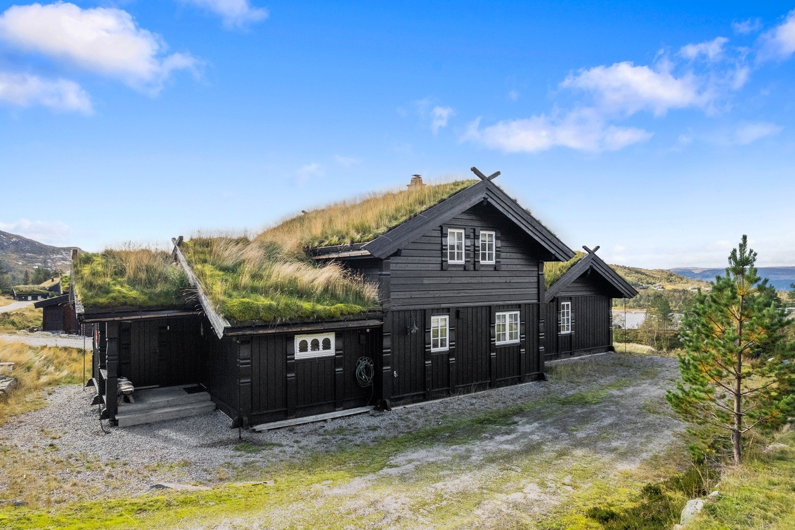 Kjørevei til døra. Galleribilde