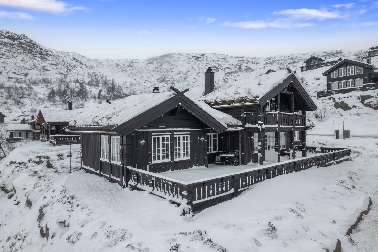 Lekker hytte med fantastisk utsikt Galleribilde