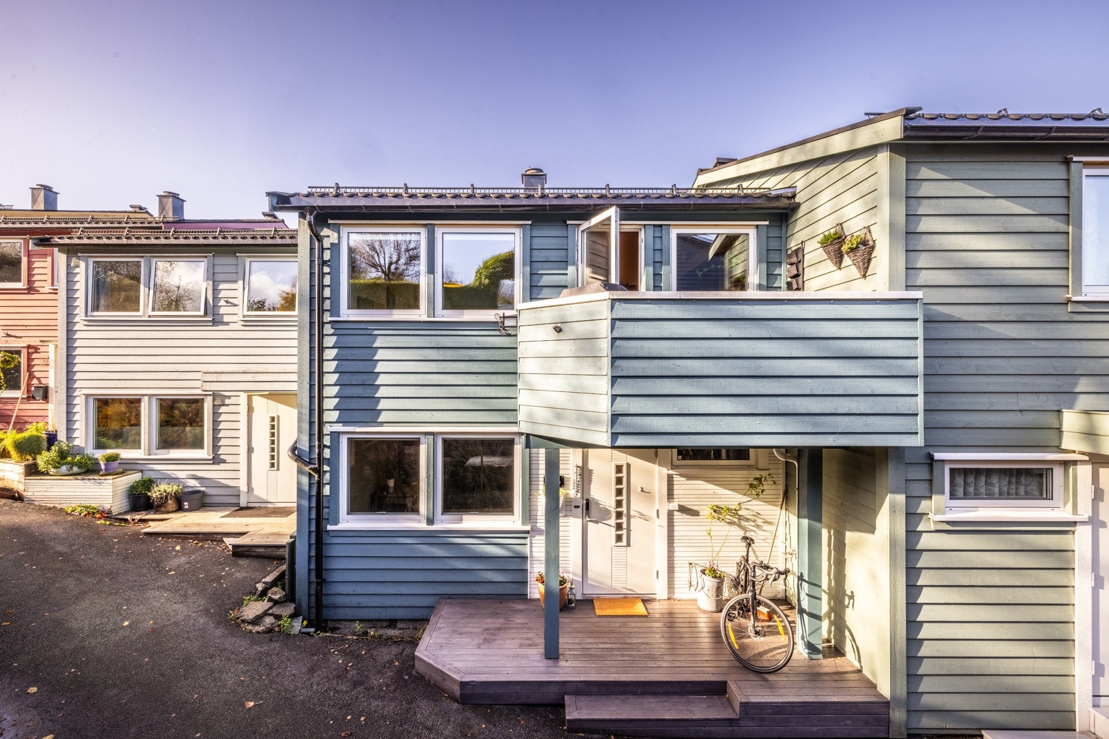 - Her er det sol fra tidlig formiddag til langt utpå kvelden - Galleribilde