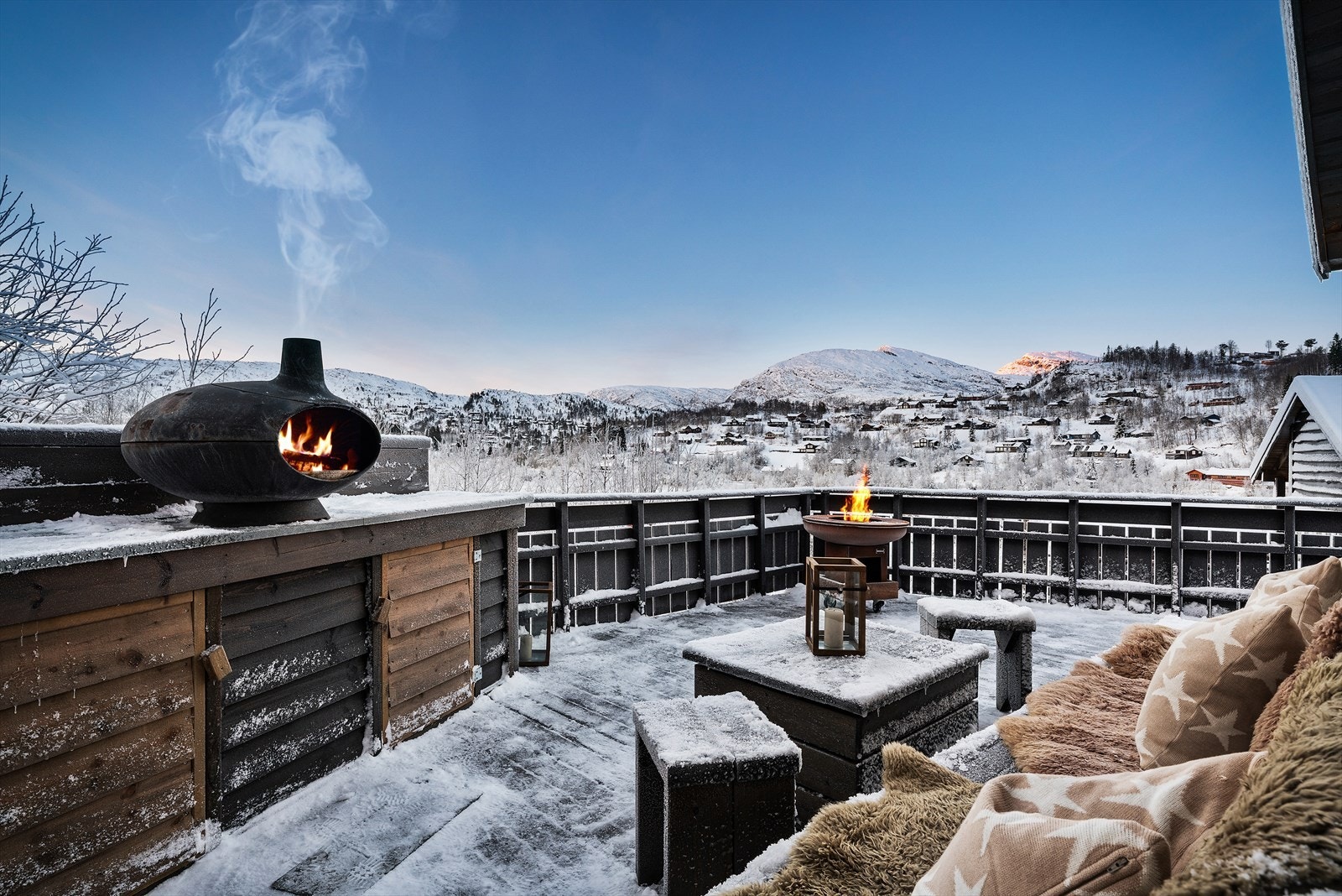 Her finner du fjellroen. Galleribilde