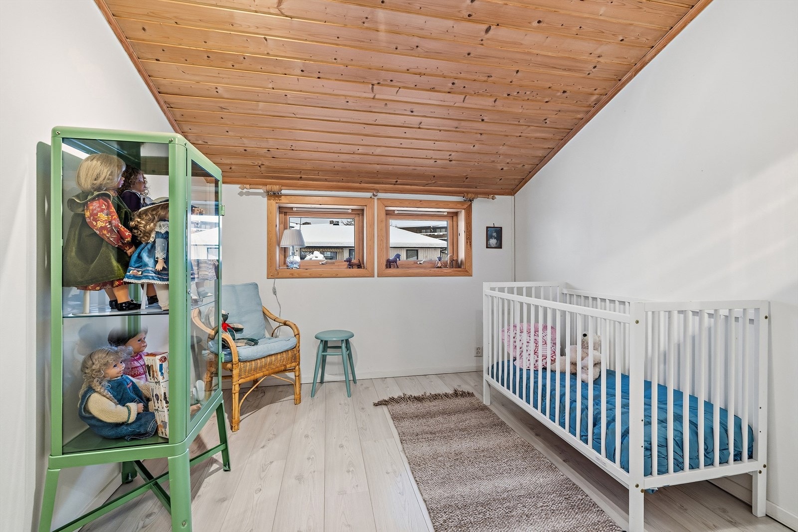 Det siste rommet egner seg fint som for eksempel gjesterom eller hobbyrom. Galleribilde