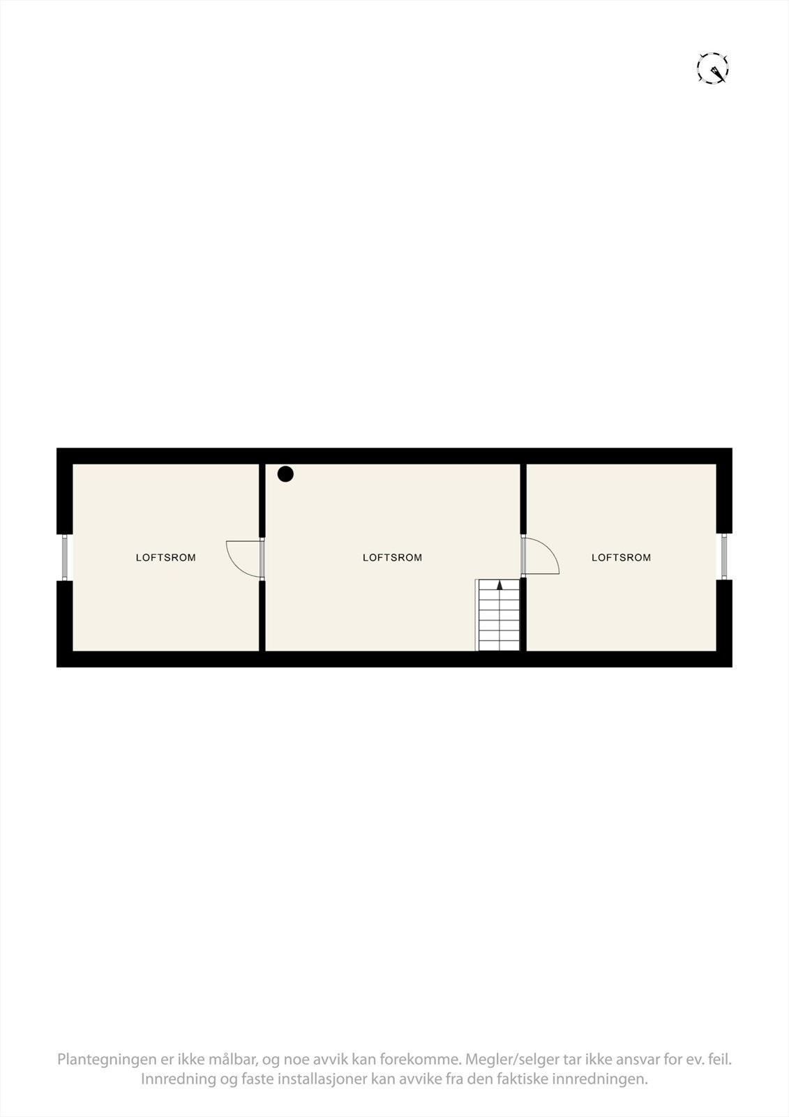 Plantegning 2 etg/ loftetg Galleribilde
