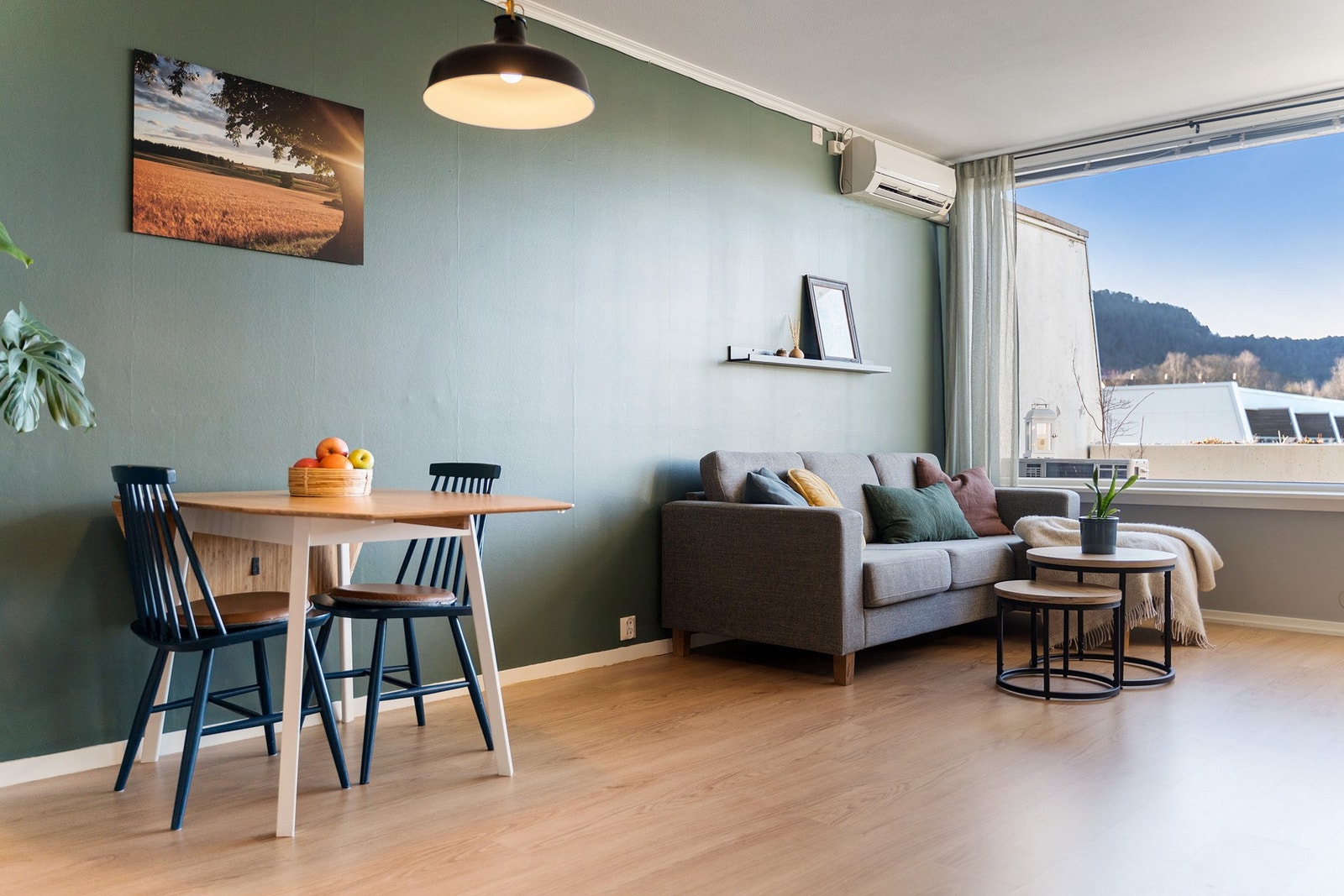 Her kan du nyte god mat og godt selskap Galleribilde