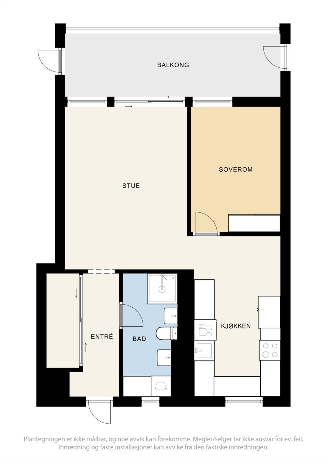 Plantegning. Galleribilde