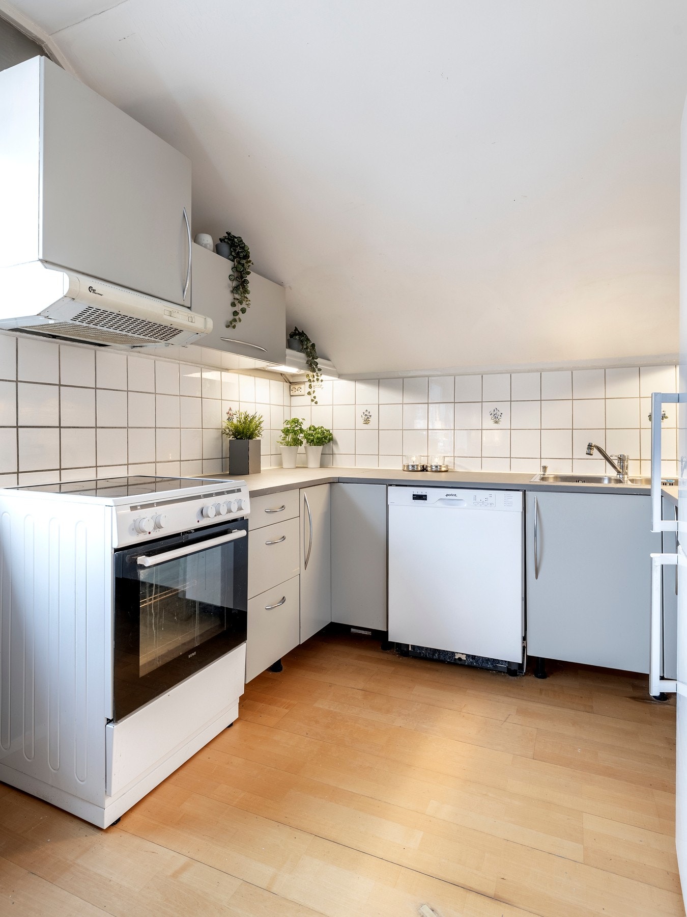 Noe modernisering av kjøkken bør påregnes (kjøkkenventilator fungerer ikke) Galleribilde