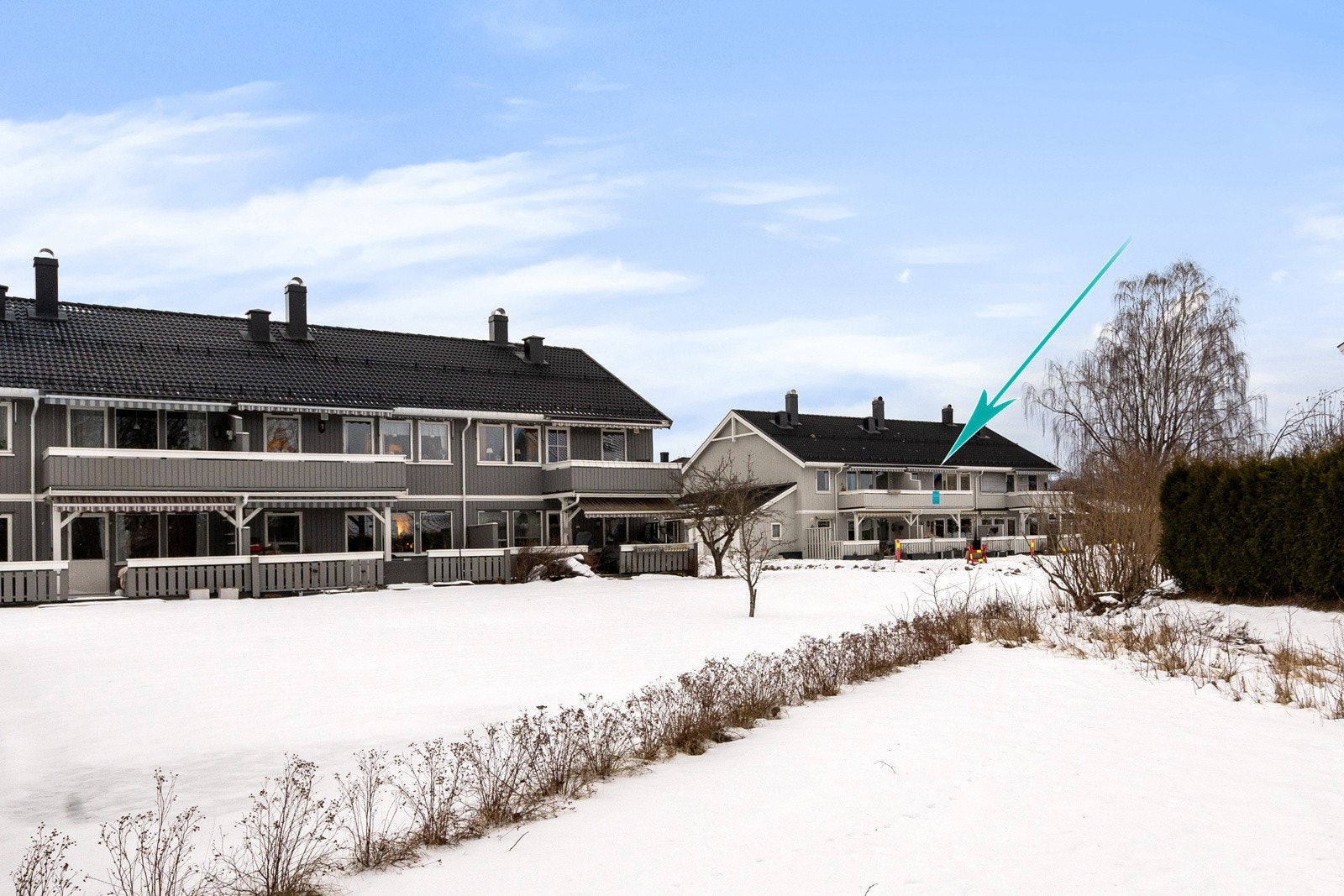 Store felles uteområder Galleribilde