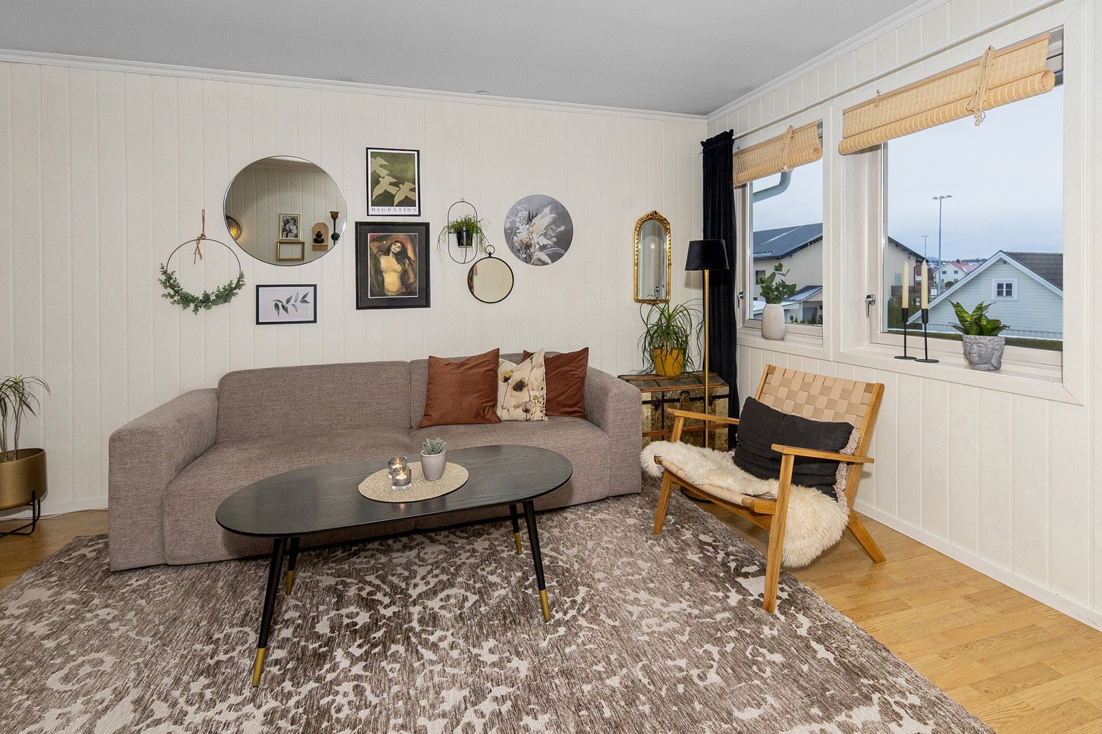 Stuen er lysmalt og delikat Galleribilde