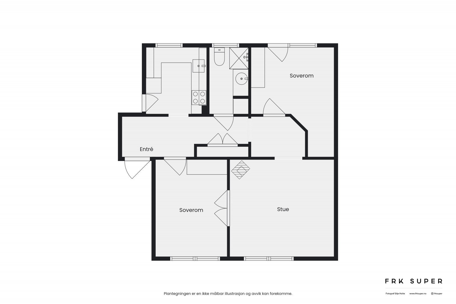 Plantegning. Galleribilde