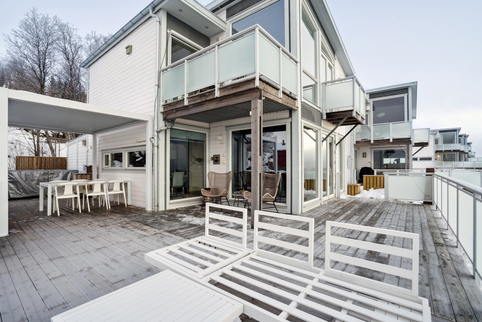 Terrasse/veranda. Galleribilde