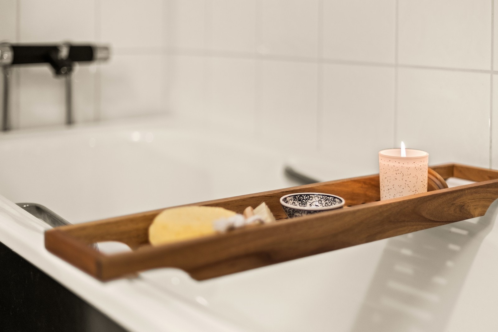 Baderom med badekar Galleribilde