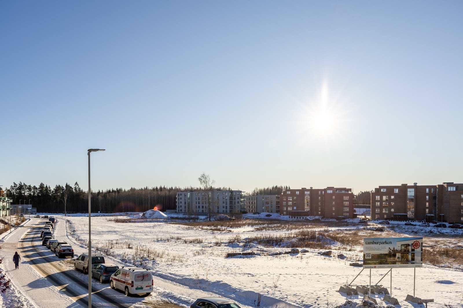 Fantastiske solforhold. Galleribilde