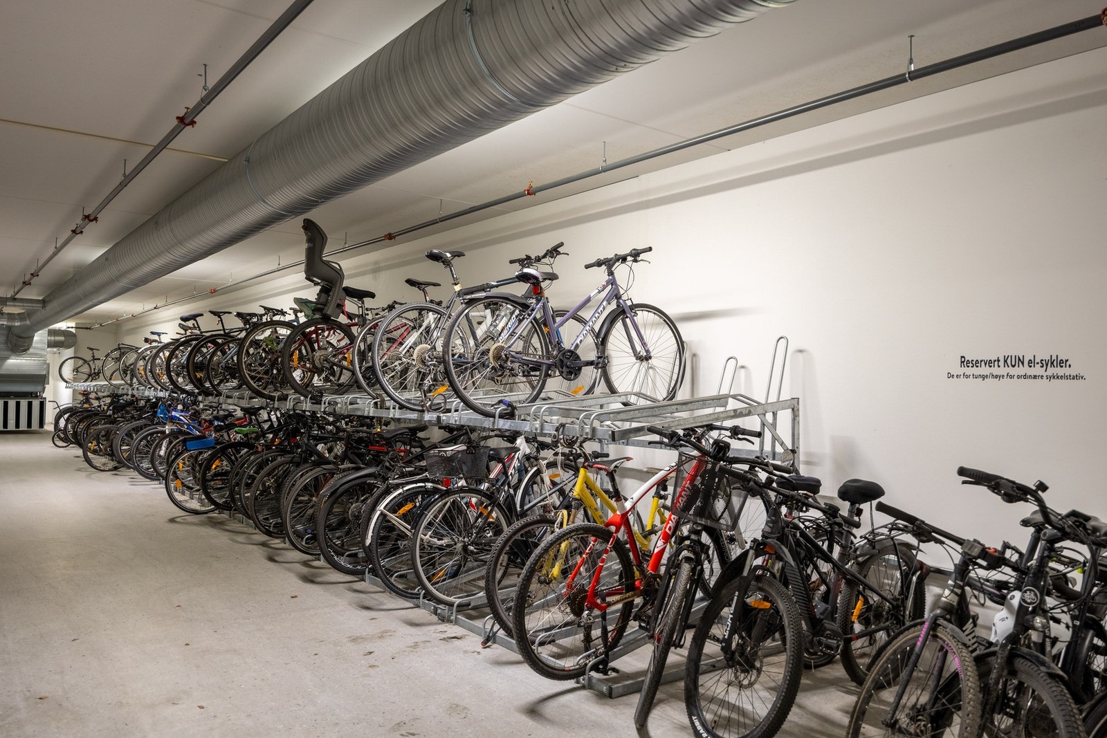 Sameiet har felles smørebod og sykkelverksted. Galleribilde