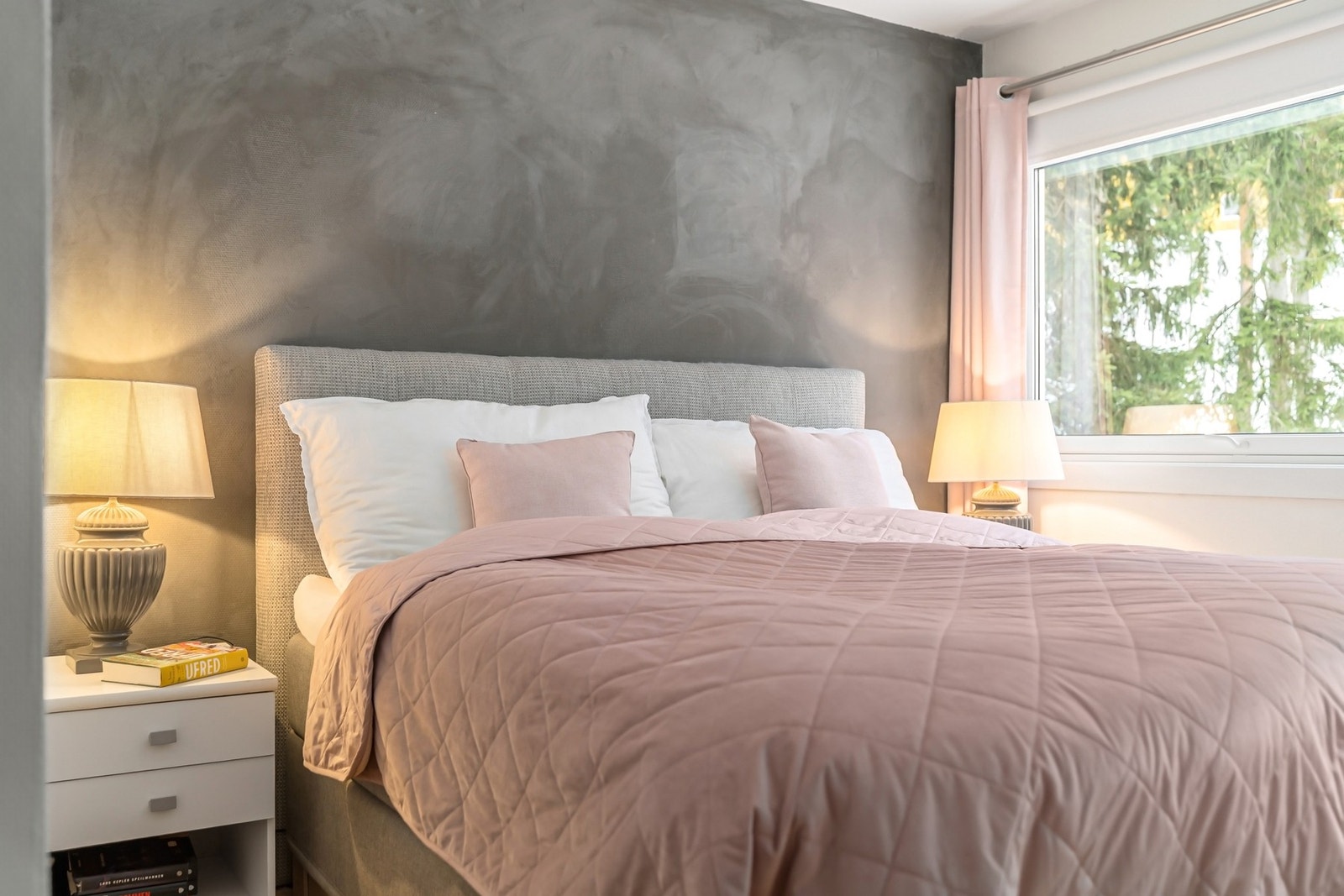 Vegg mellom 2 soverom er fjernet for å danne ett større
soverom Galleribilde