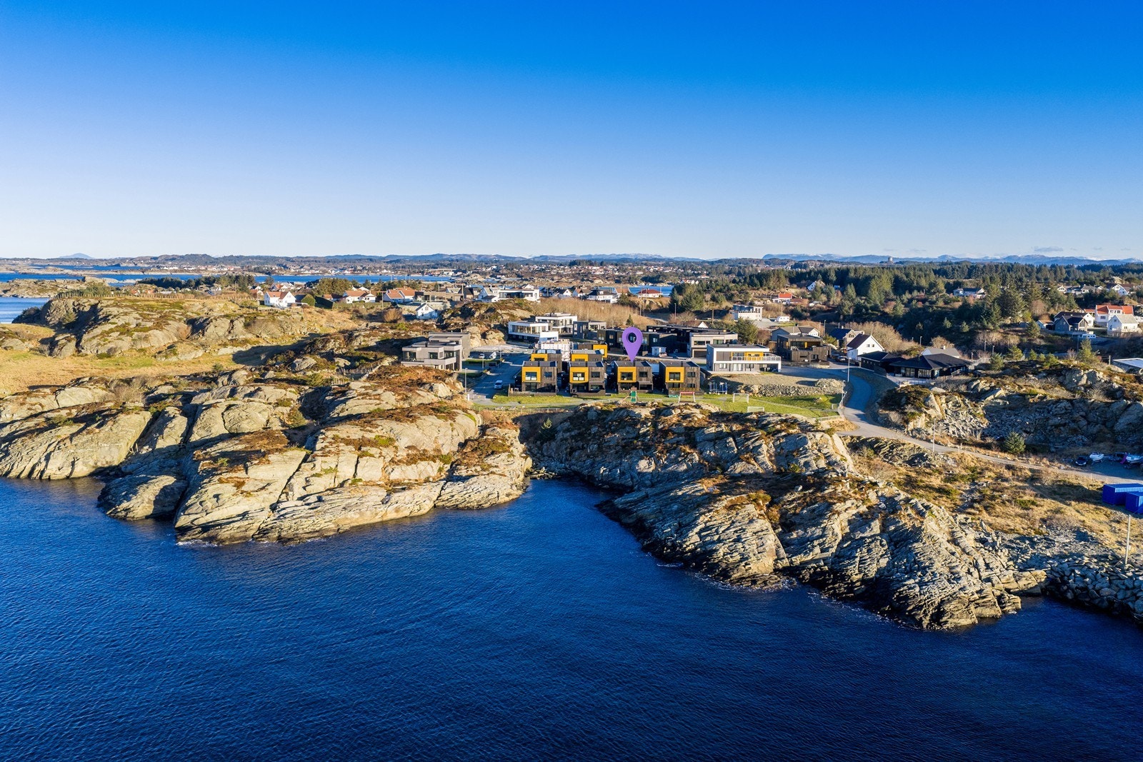 Nydelig beliggenhet med spektakulær havutsikt. Galleribilde