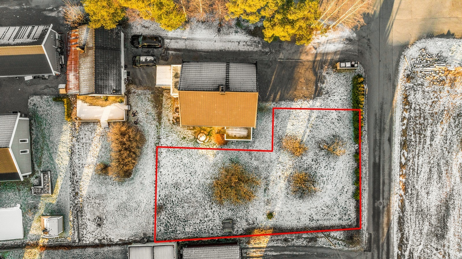 Fradelt tomt med eget bruksnummer medfølger Galleribilde