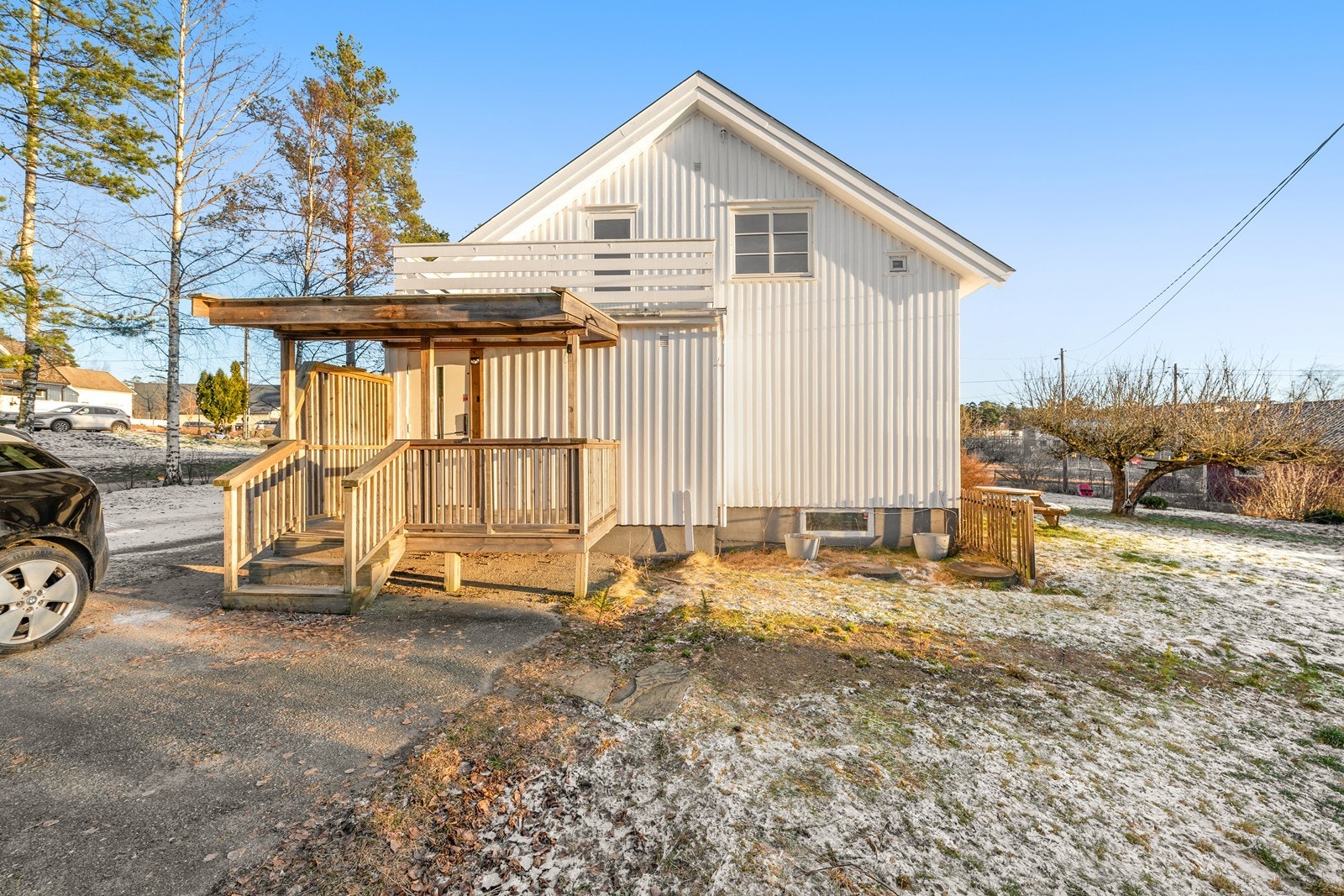 Fasade inngangsparti Galleribilde