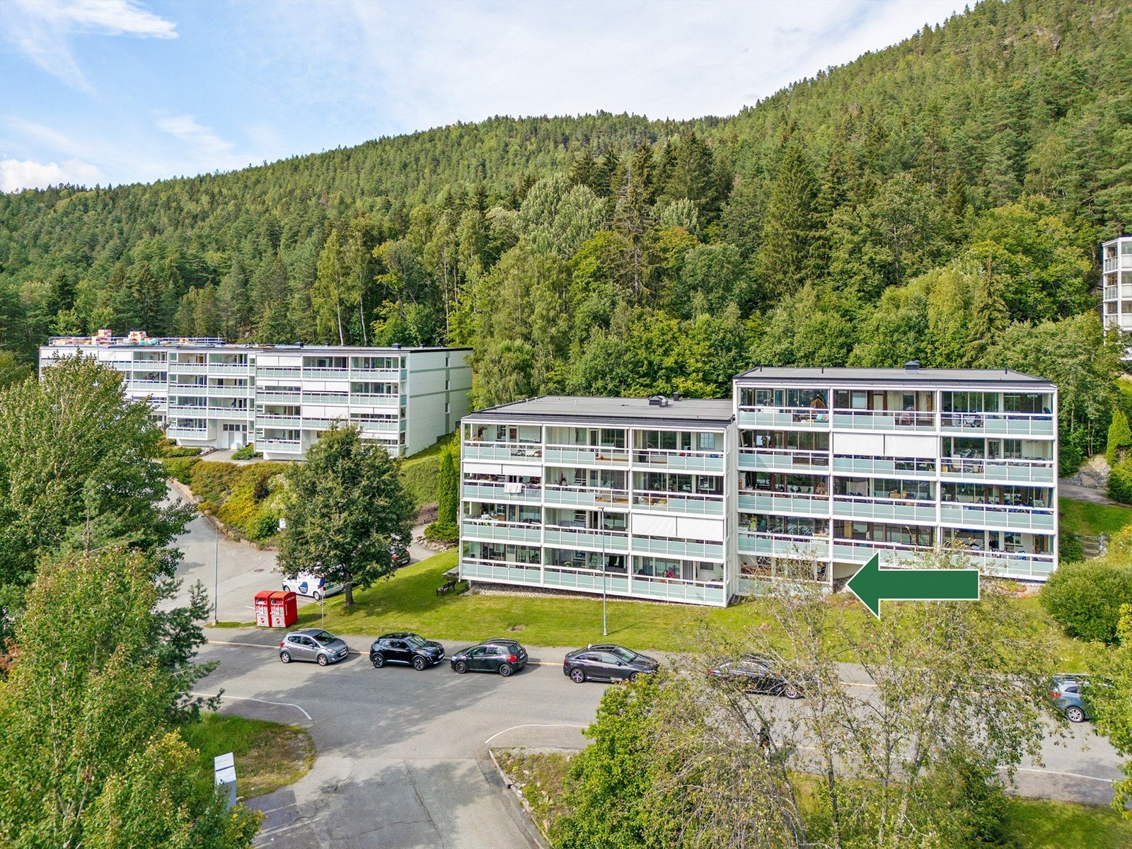 Leiligheten har egen gang som kun denne leiligheten har inngangsparti. Foto: Stine Prøitz Jørgensen Galleribilde