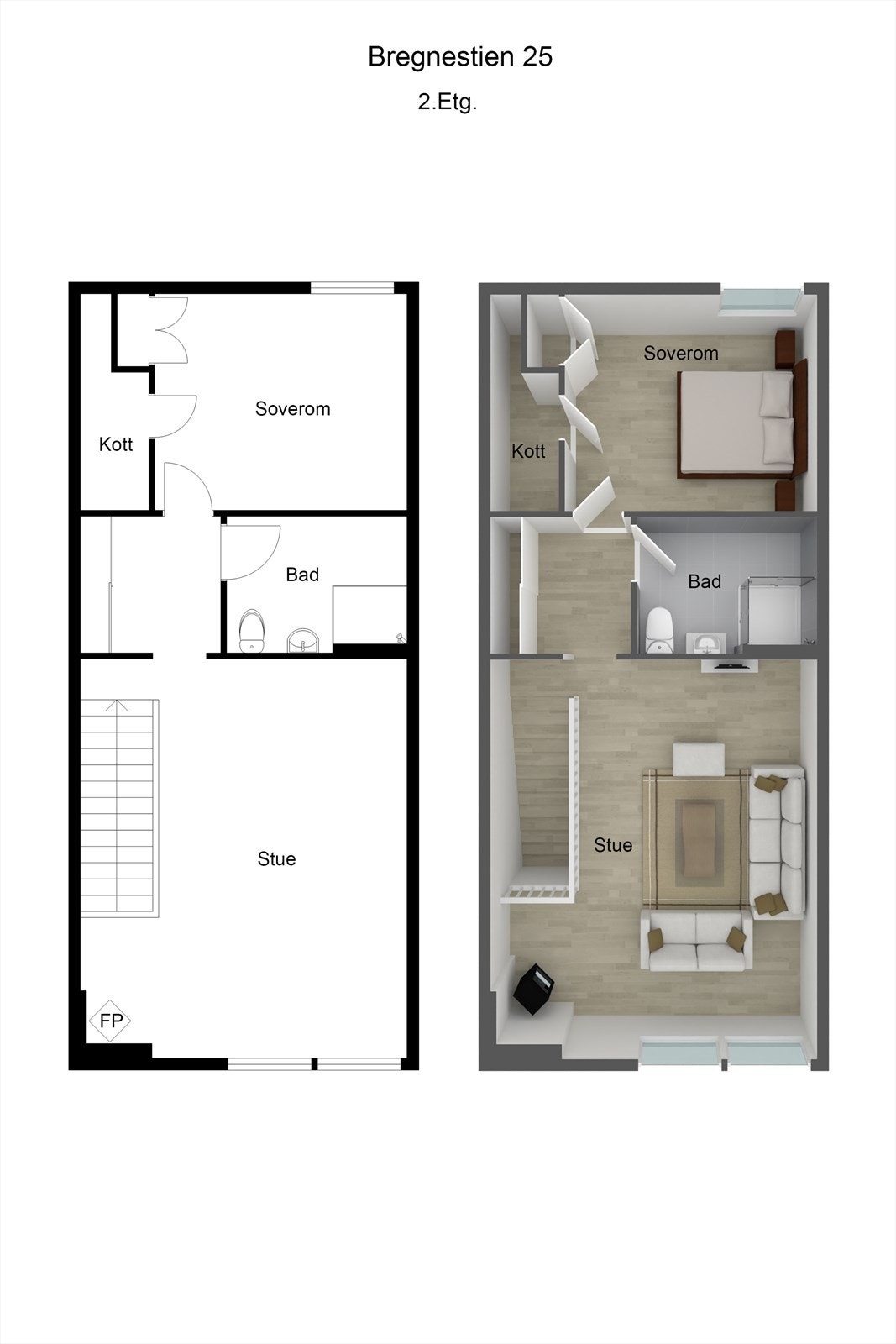 Bregnestien_25_2etg_2D_3D.jpg Galleribilde