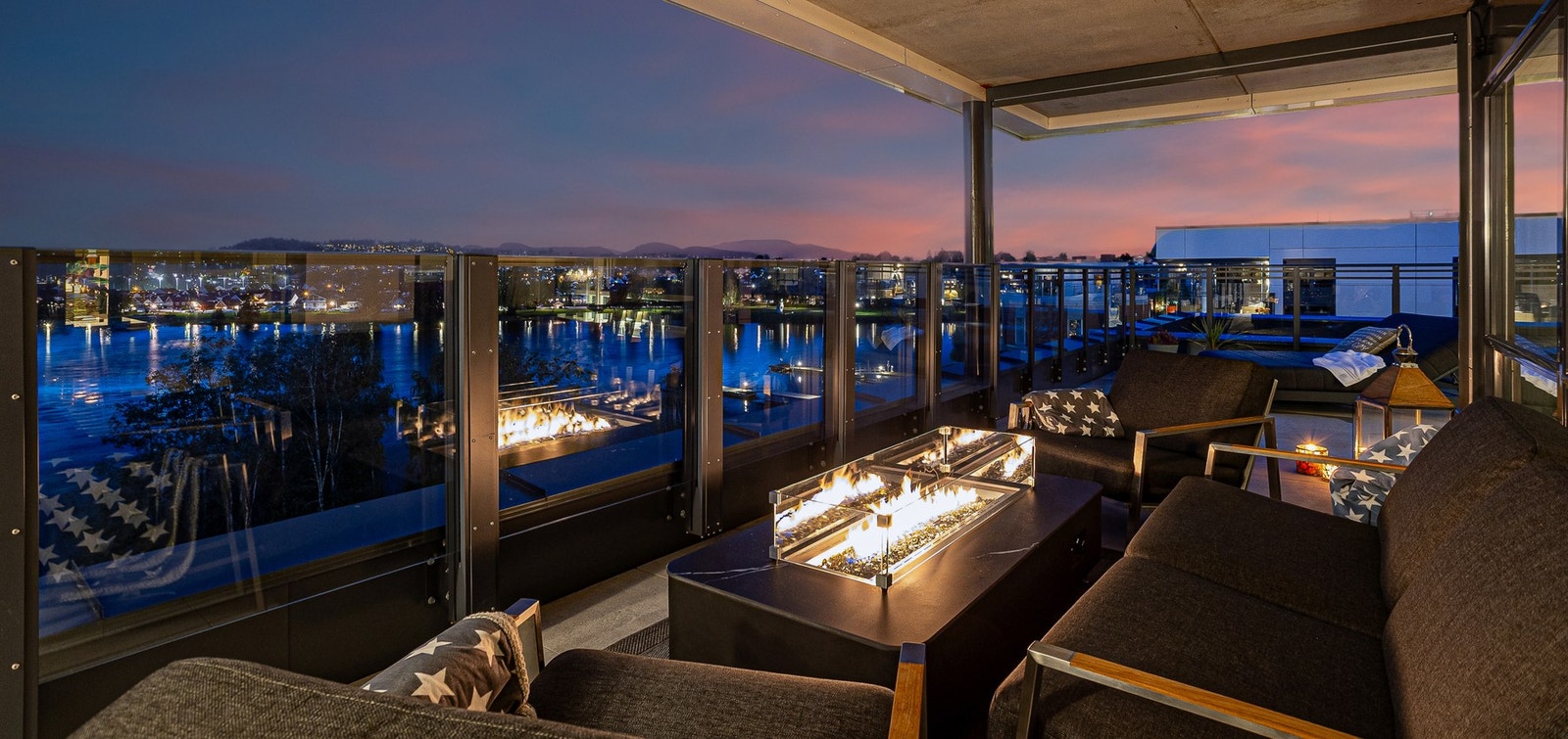 Utsiktsforhold fra leiligheten Galleribilde