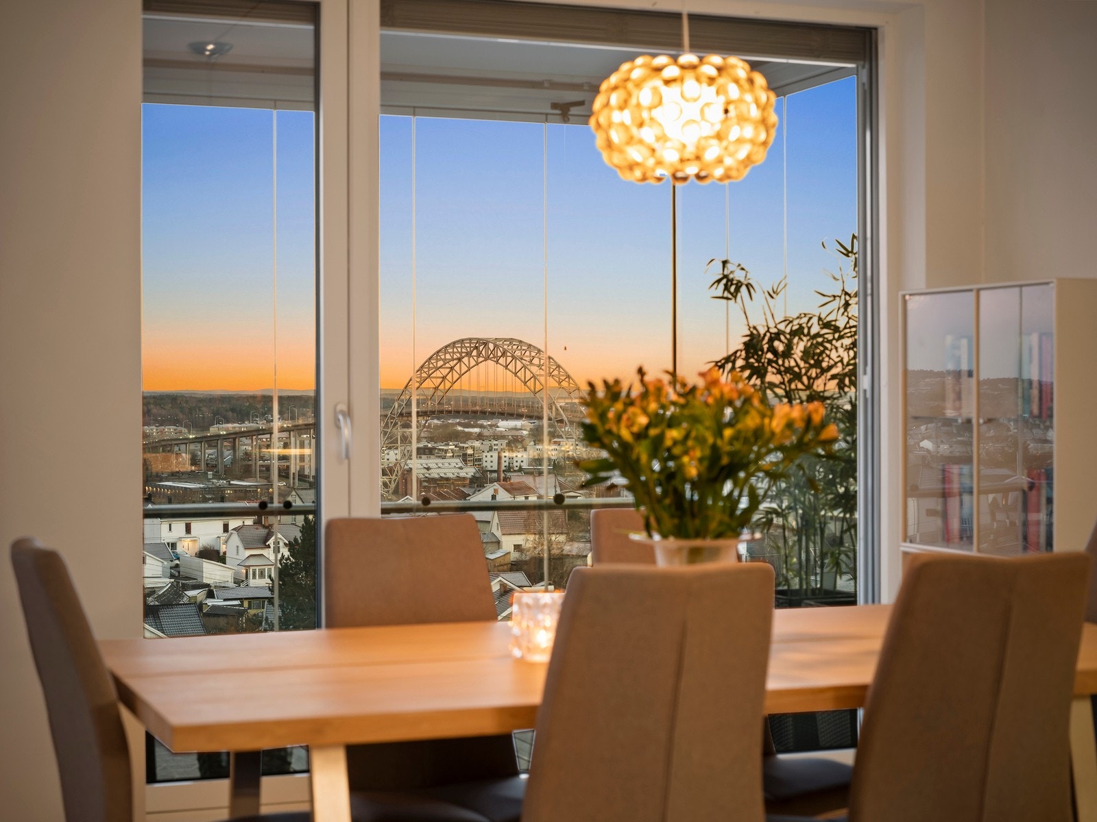 Kveldsstemning. Galleribilde