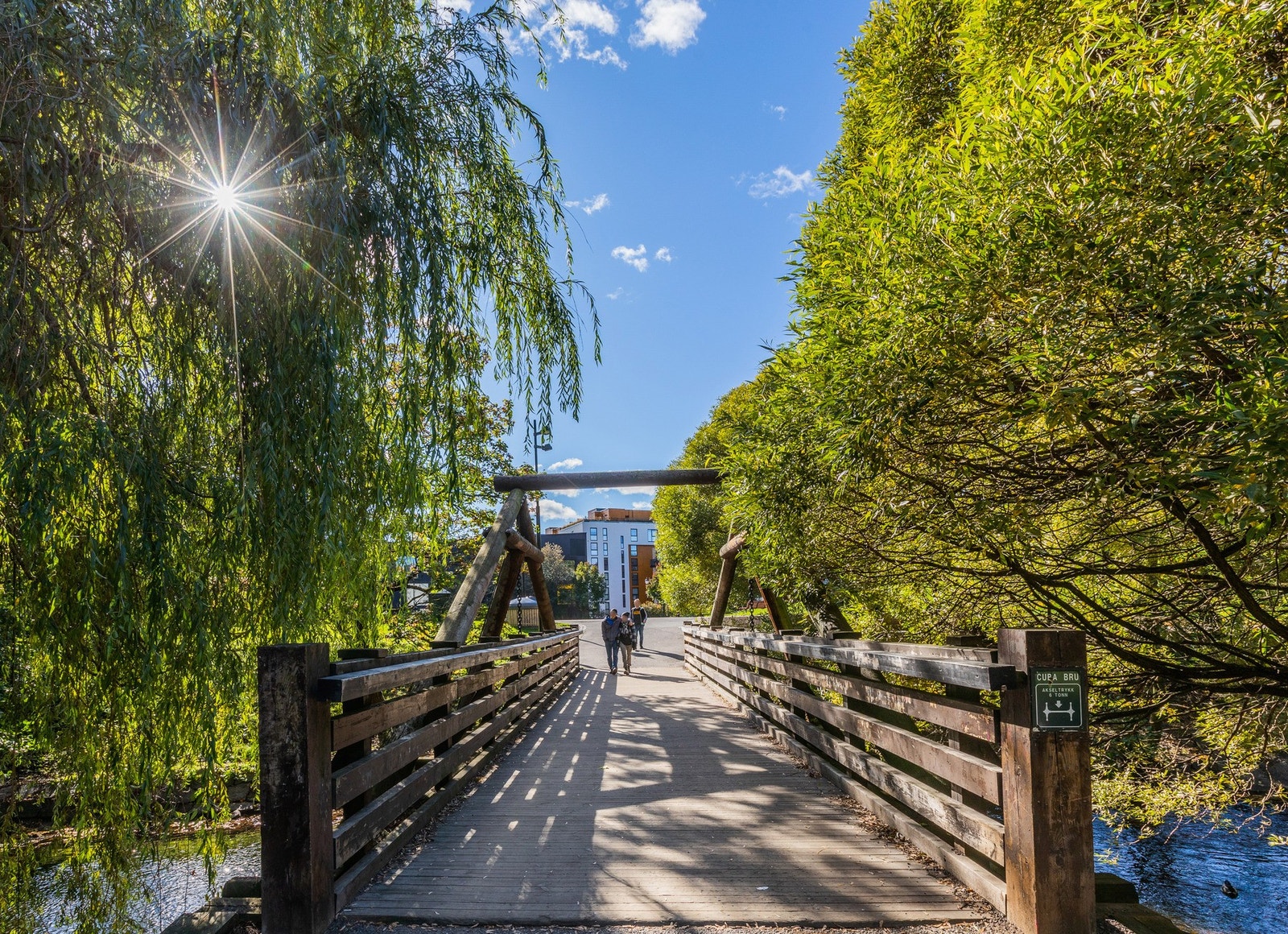 Flotte turområder langs Akerselva, ned til sentrum og helt opp til Maridalsvannet. Galleribilde