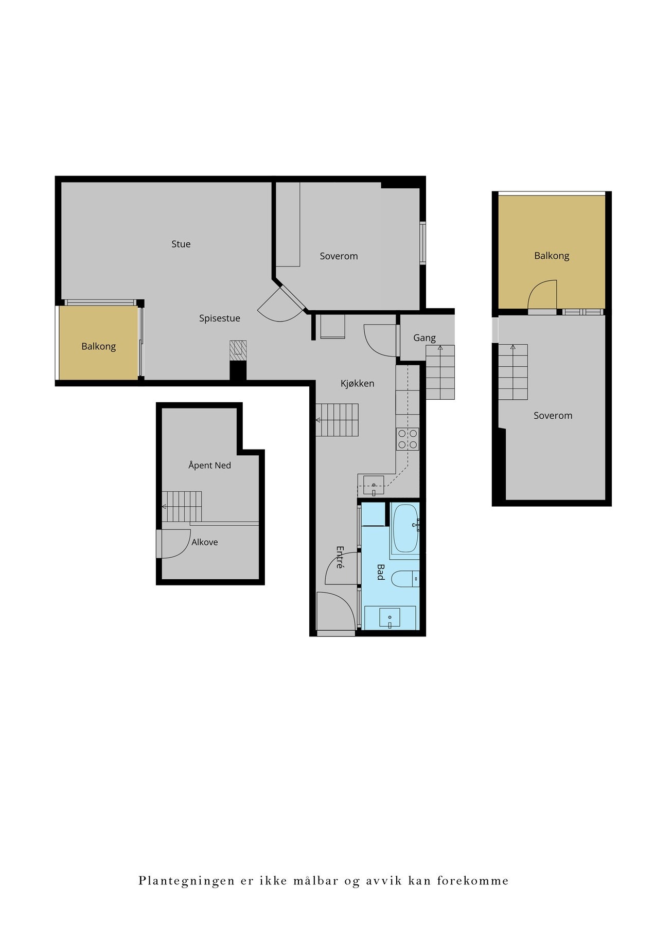 Plantegning. Galleribilde