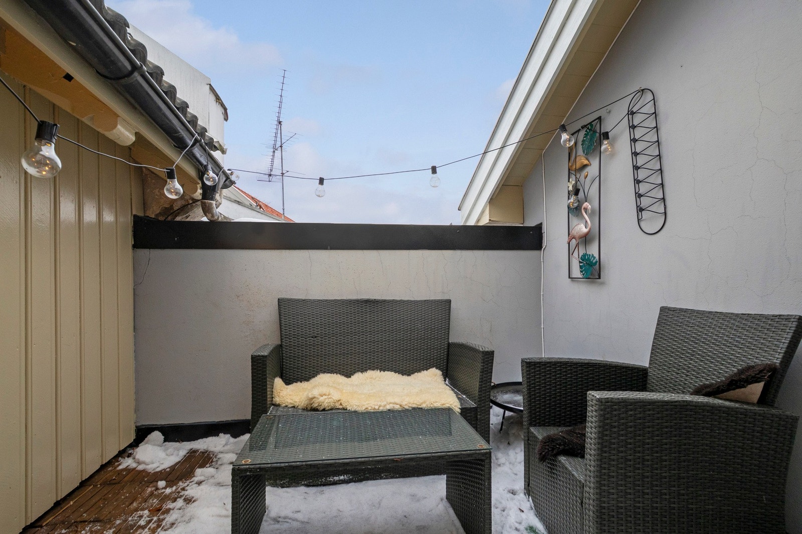 Egen balkong fra hovedsoverommet. Galleribilde