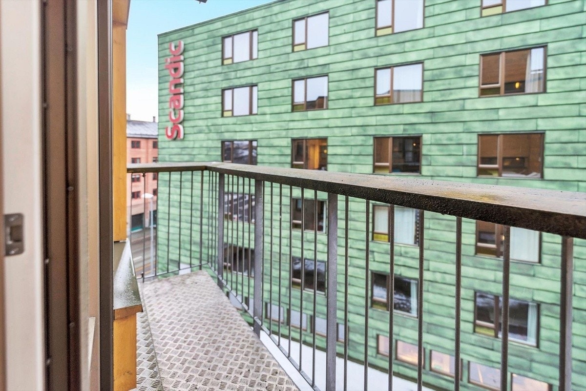 Liten Balkong Galleribilde