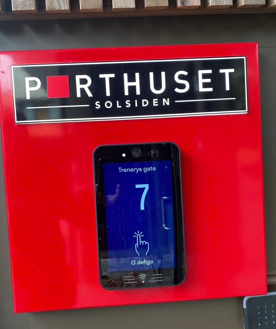 Digital løsning inngang Galleribilde