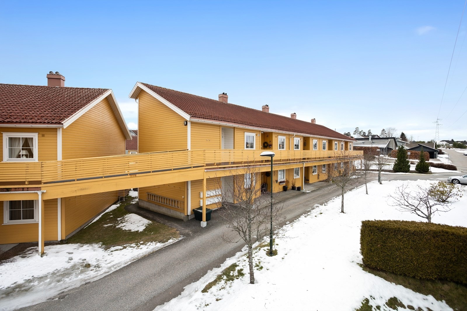 Leiligheten ligger som nærmeste nabo til heis- og trapperom Galleribilde