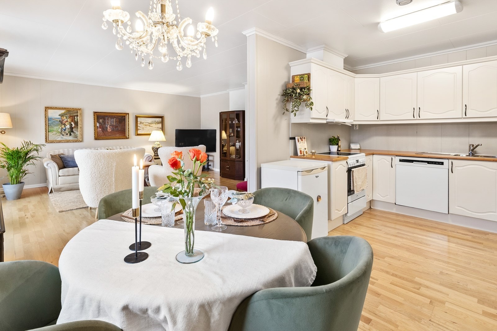 Hyggelig spiseplass Galleribilde