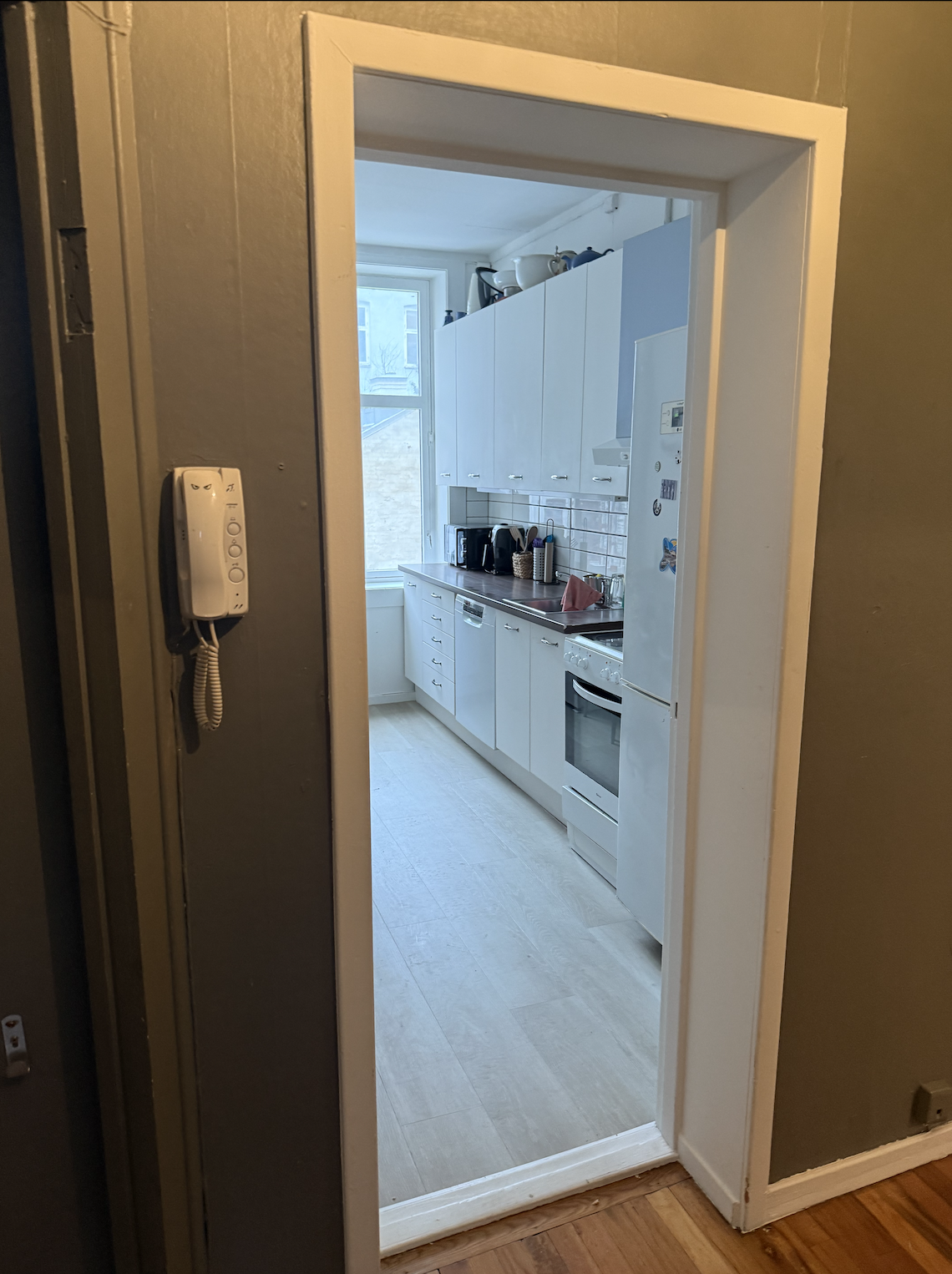 Køkken entre Galleribilde