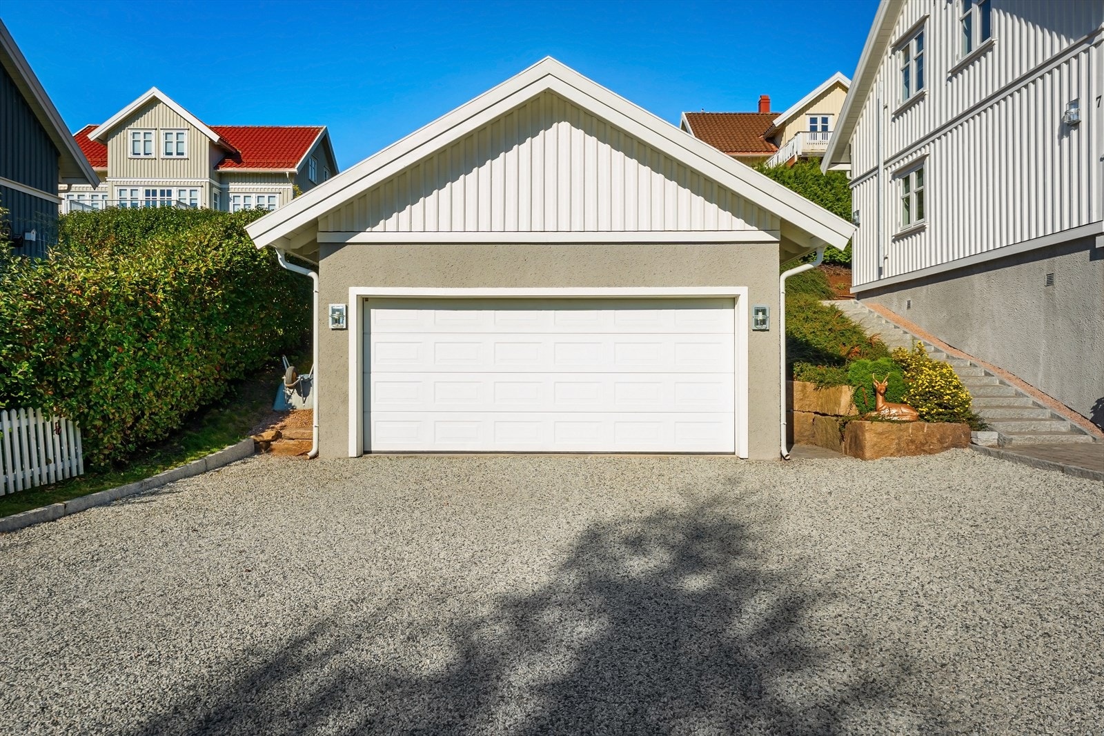 Frittstående garasje på 38 kvm med lader. Galleribilde