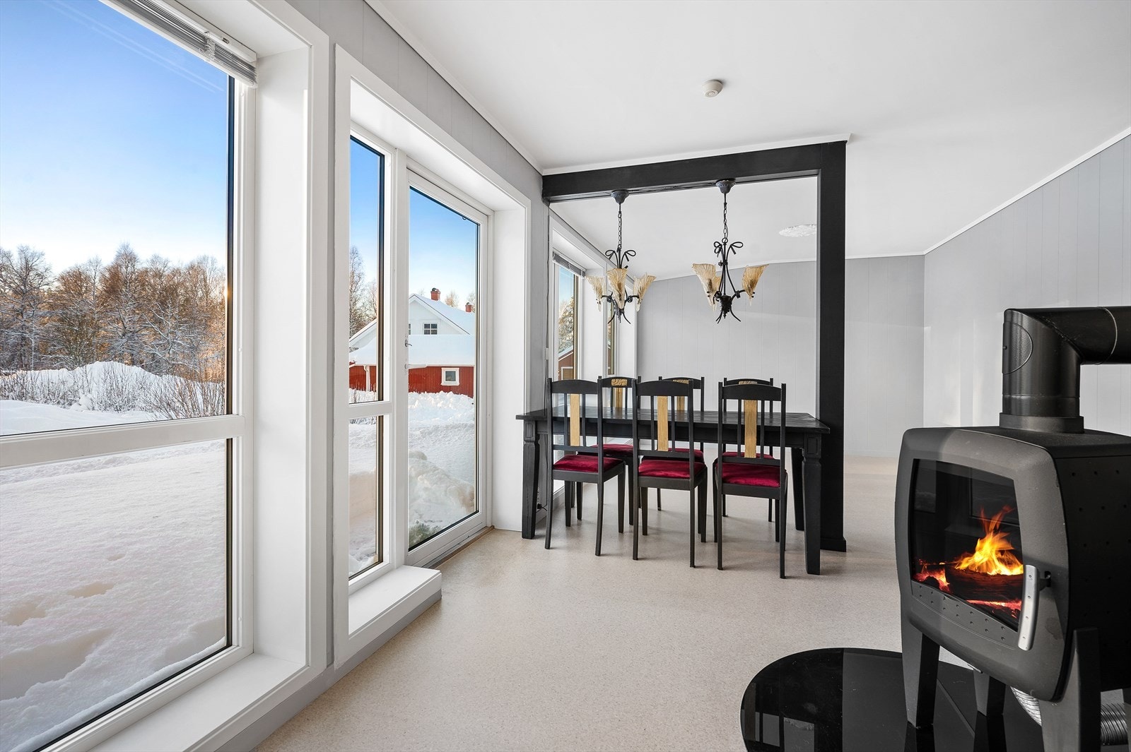 Vedovn sørger for et godt inneklima hele året. Galleribilde