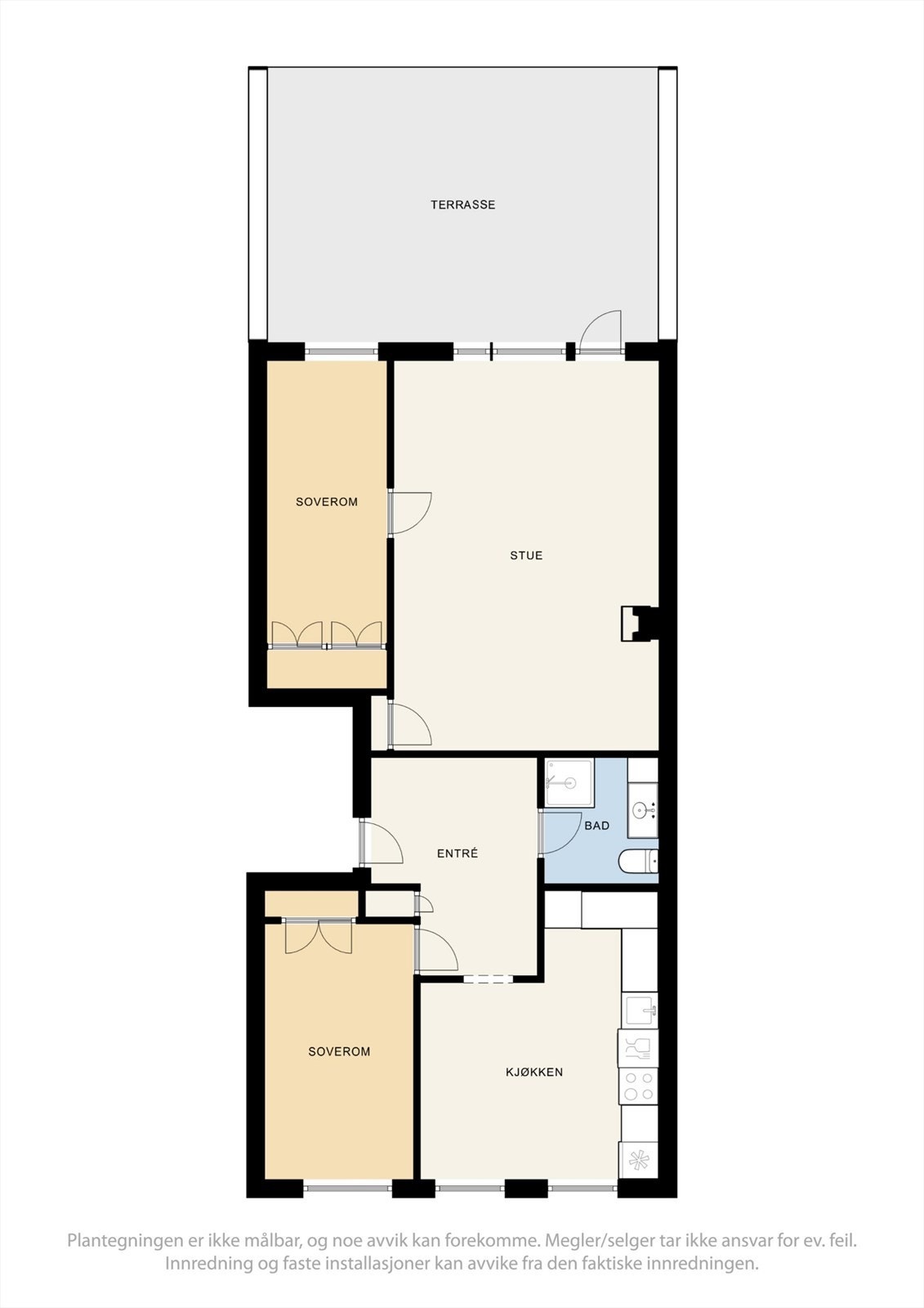 Plantegning. Galleribilde