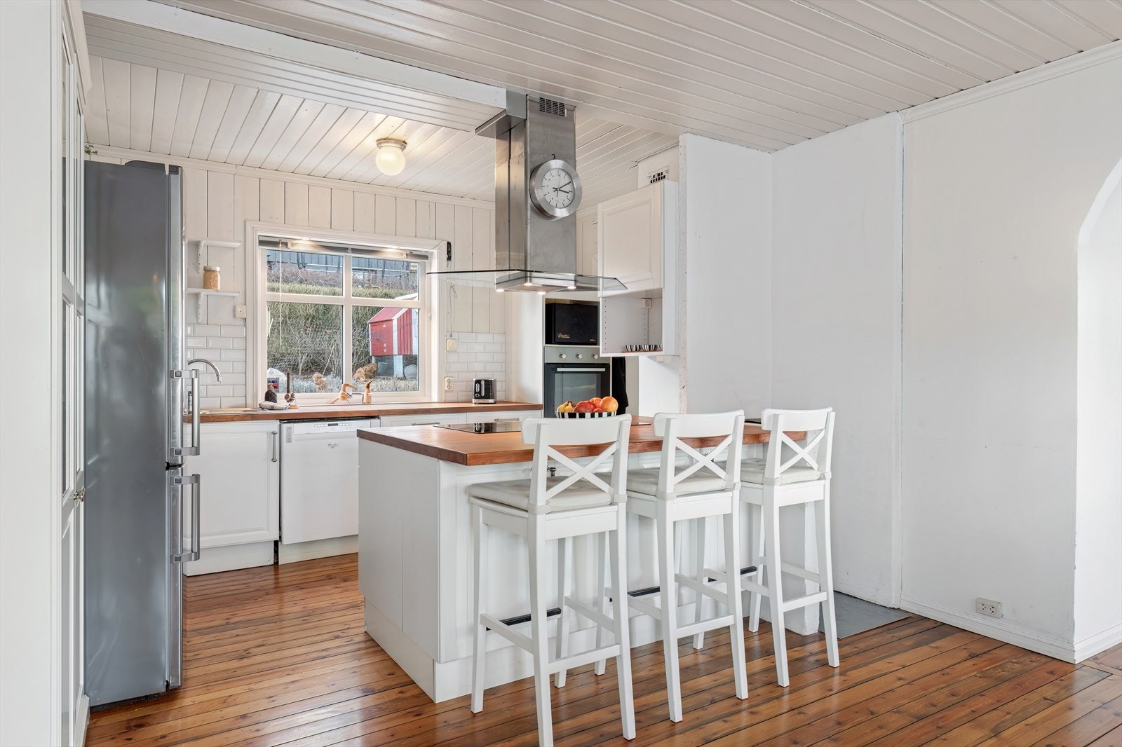 Kjøkken - praktisk barløsning for raske måltider Galleribilde