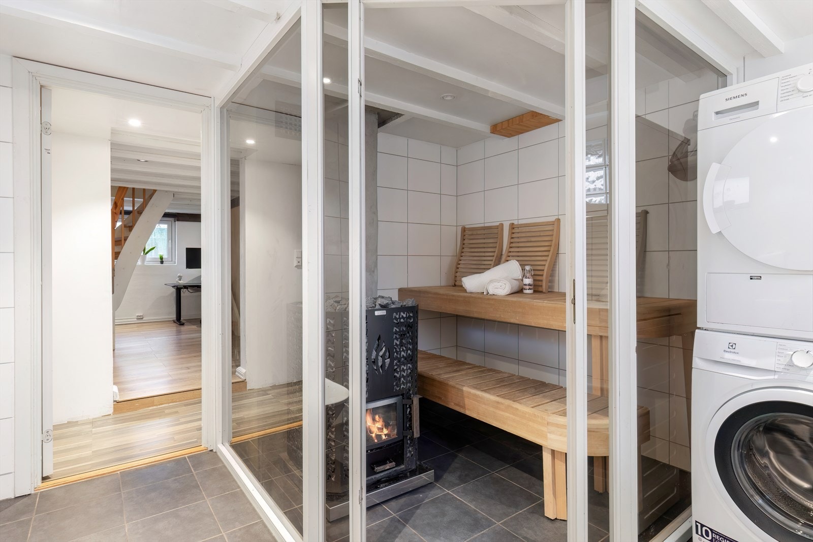 Bad kjeller m/badstue Galleribilde