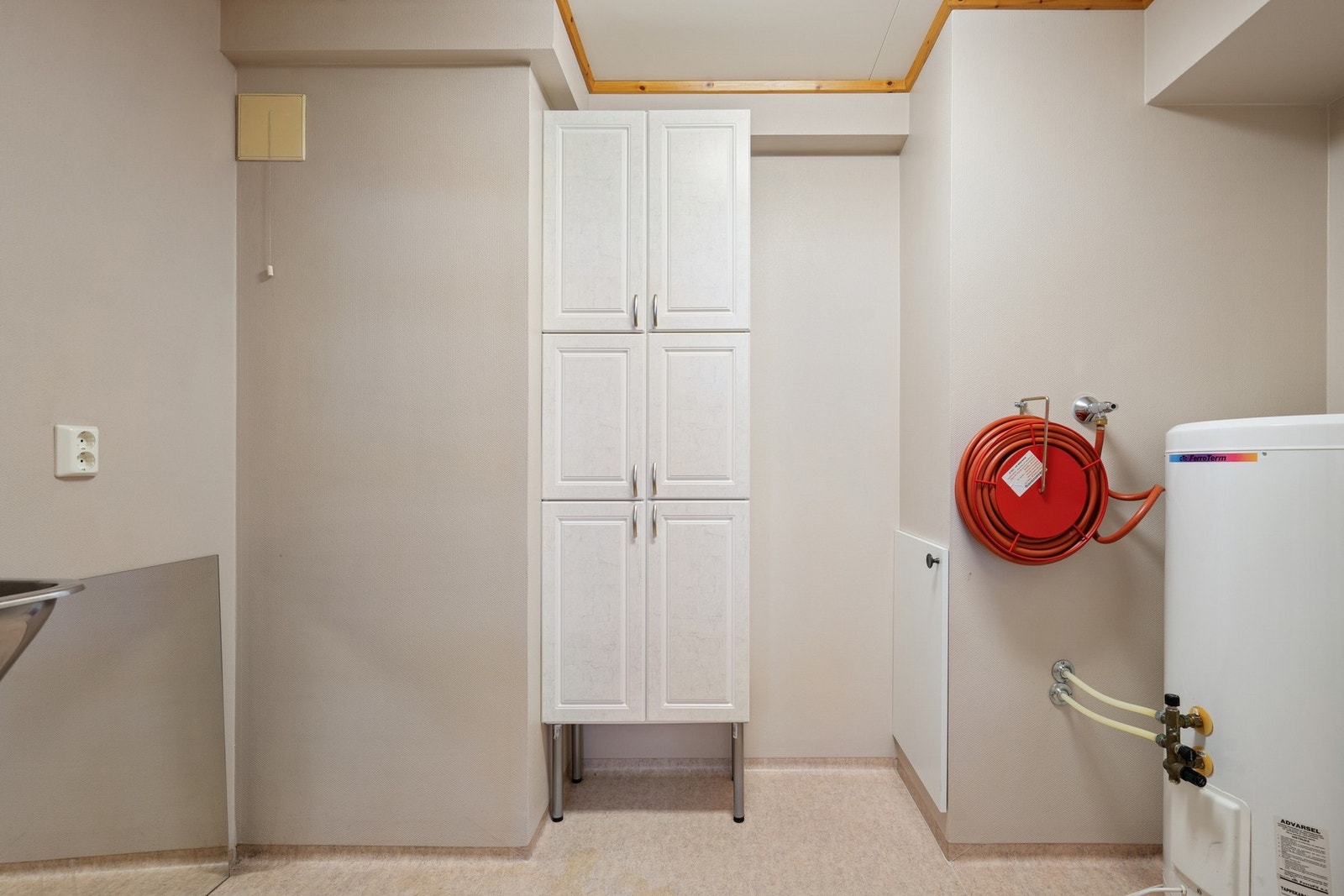 Vaskerom i underetasje. Galleribilde