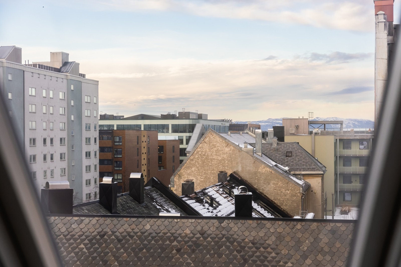 Leiligheten har sentral plassering like nedenfor høgskoleparken. Galleribilde