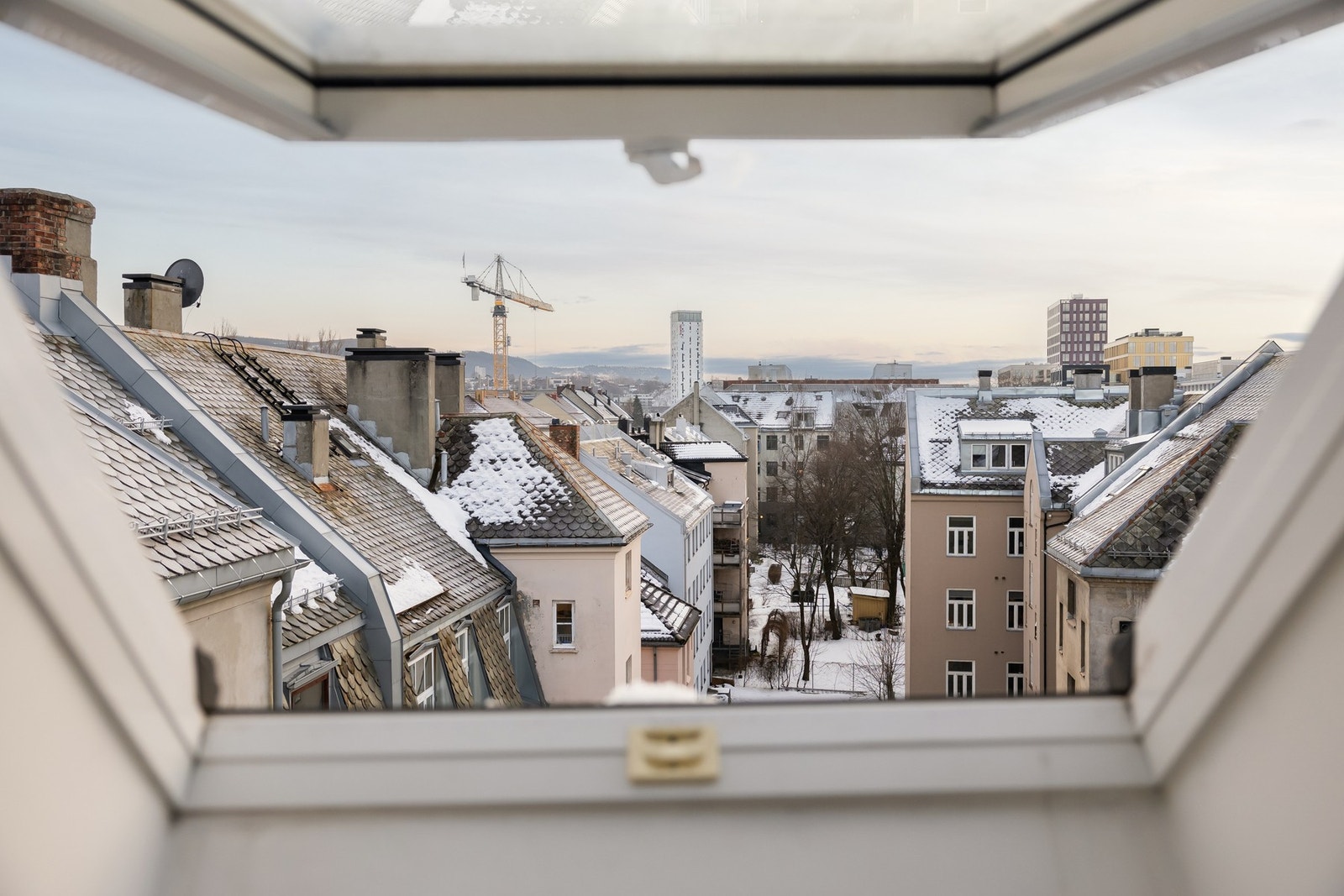 Leiligheten er vendt mot rolig bakgård. Galleribilde