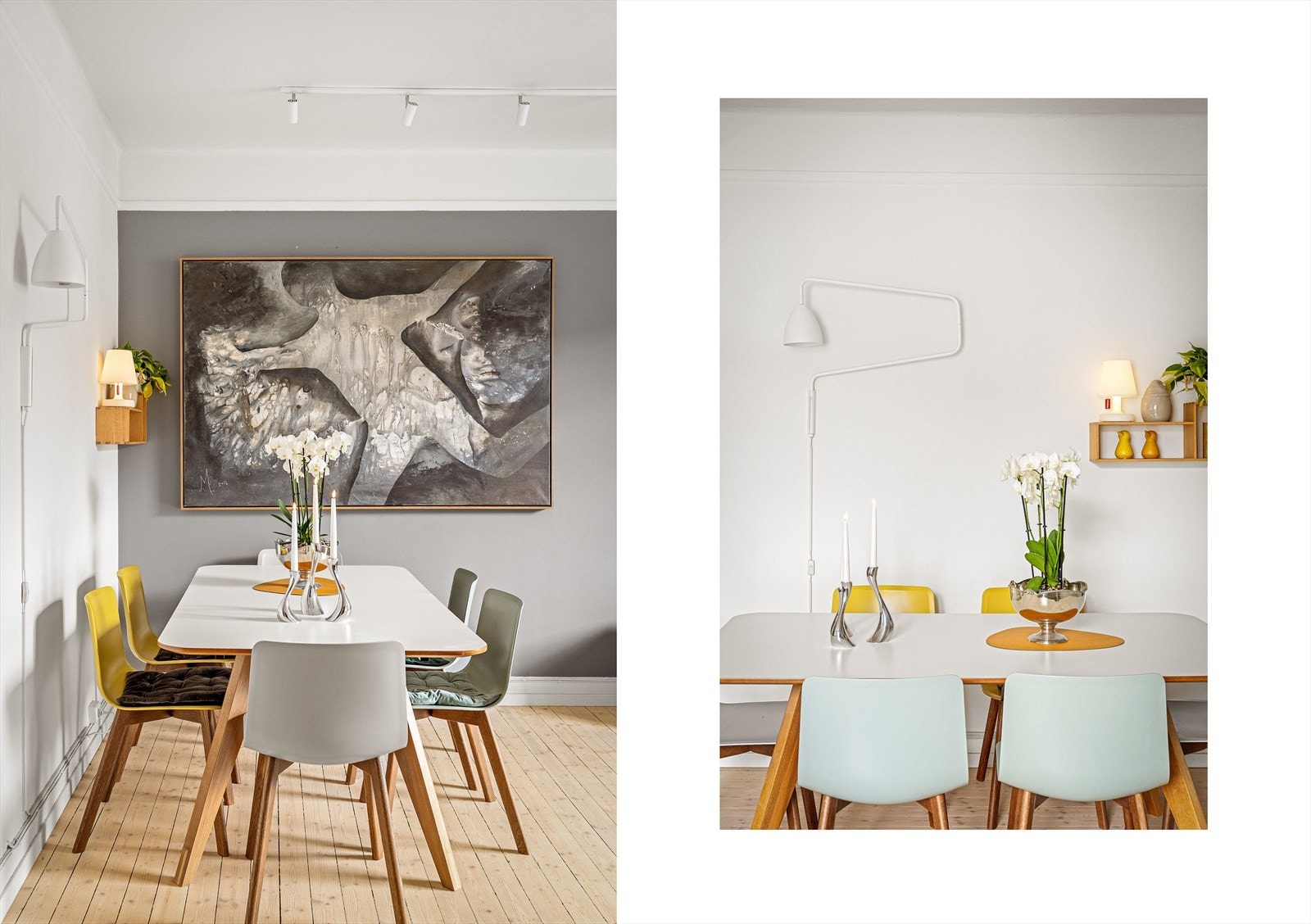 God plass til stort langbord med flott utsyn og svært begrenset innsyn. Galleribilde