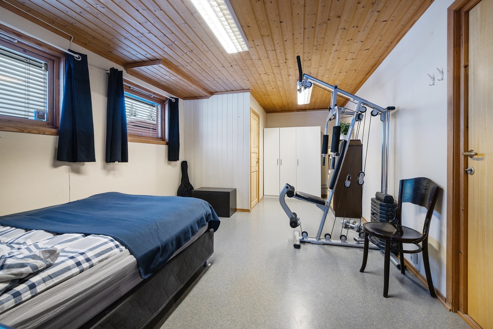 Et av de romslige arealene i næringsdelen, med mange muligheter for tilpasning til ulik virksomhet. Galleribilde