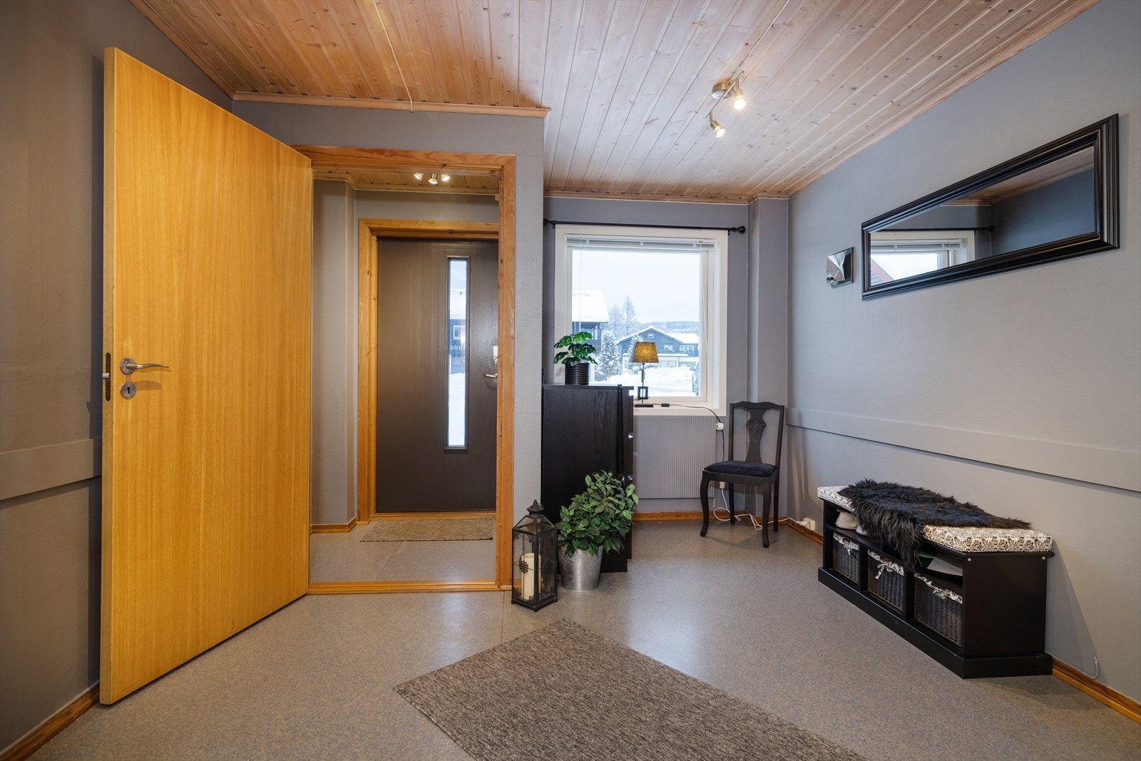 Inngangsparti i næringsdel Galleribilde