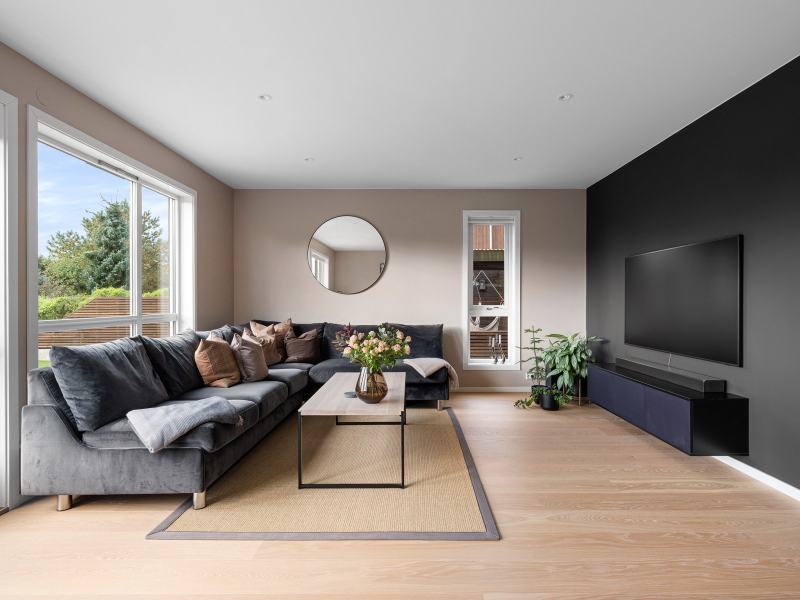 Allrommet ble pusset opp i 2019. Galleribilde